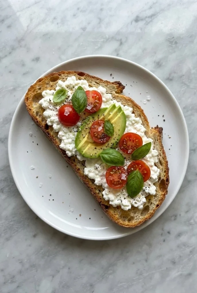 Cottage Cheese Toast 3