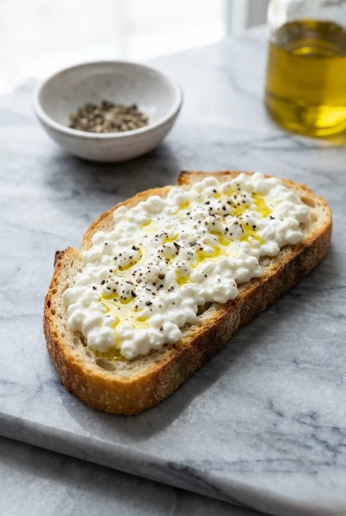 Cottage Cheese Toast