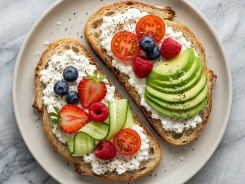 Cottage Cheese Toast
