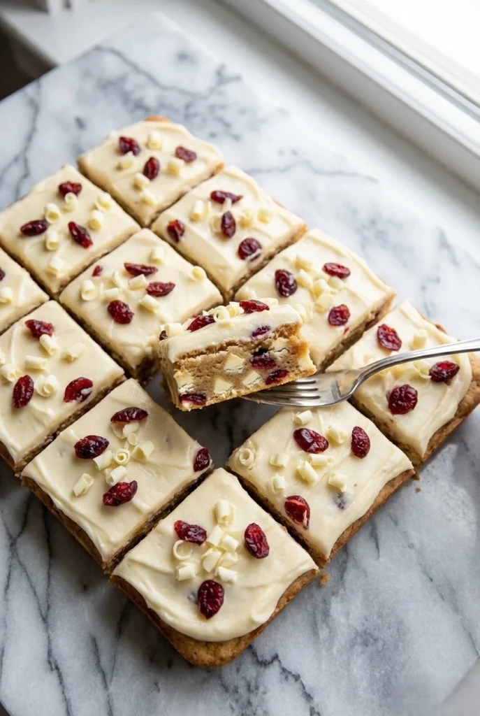 Cranberry Bliss Bars