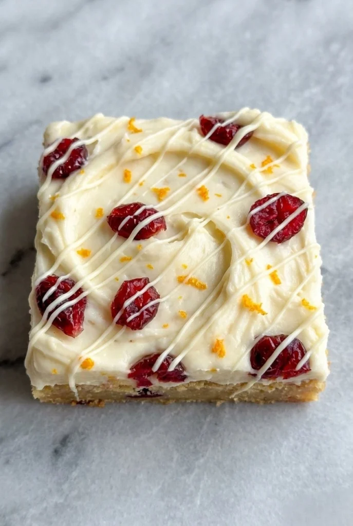Cranberry Bliss Bars