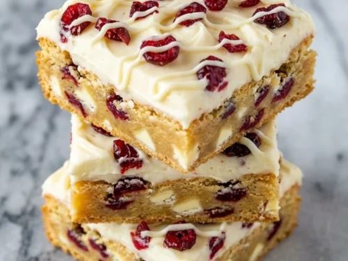 Cranberry Bliss Bars