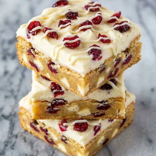 Cranberry Bliss Bars