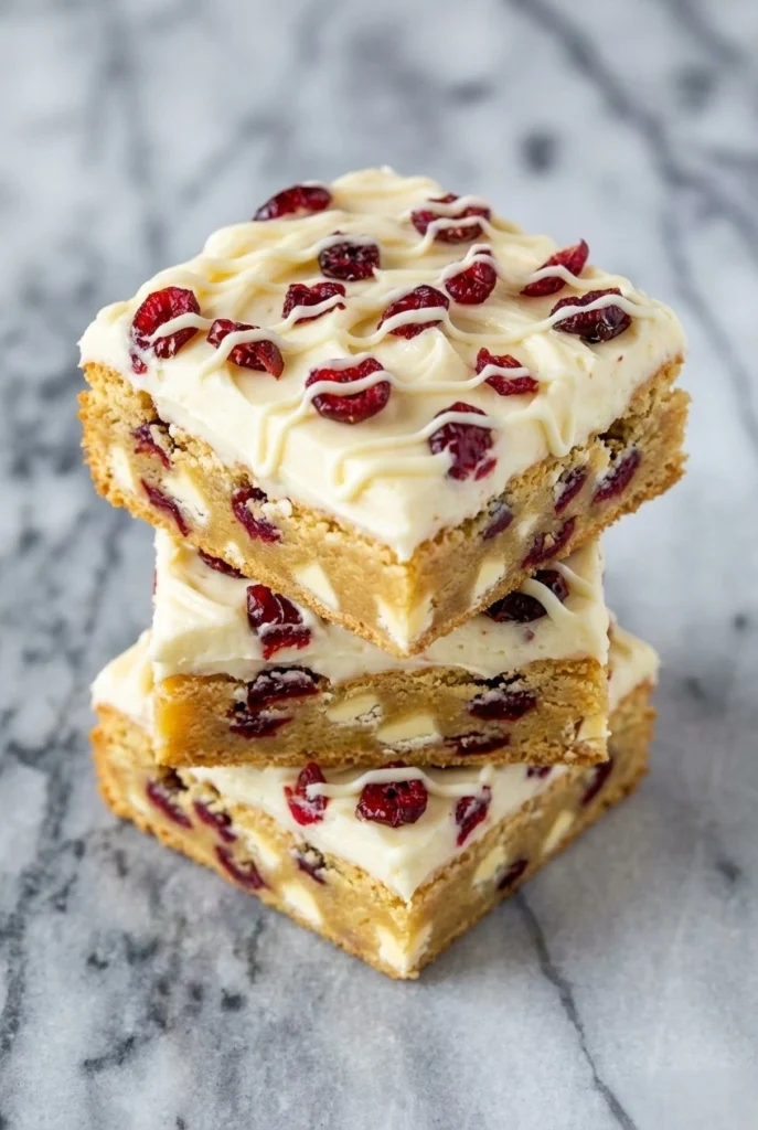 Cranberry Bliss Bars