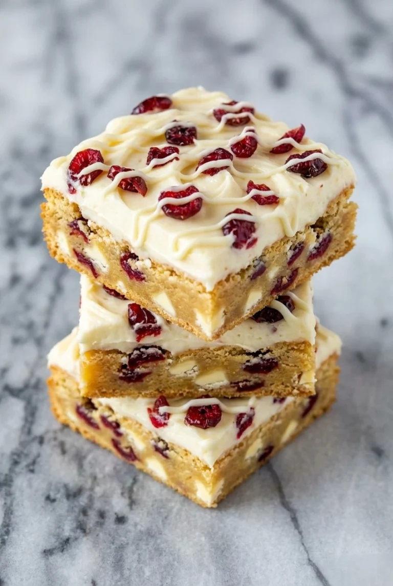 Cranberry Bliss Bars