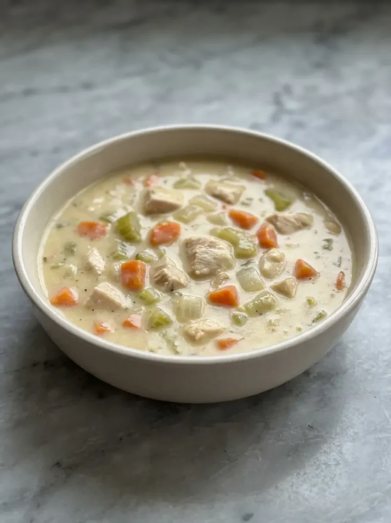 Cream of chicken soup 1