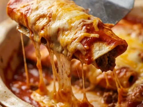 Ground Beef Enchiladas