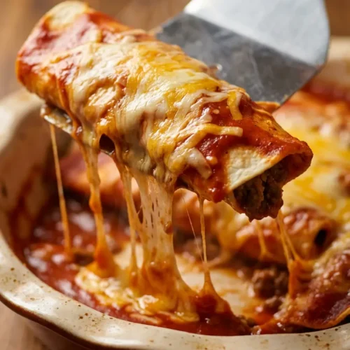 Ground Beef Enchiladas
