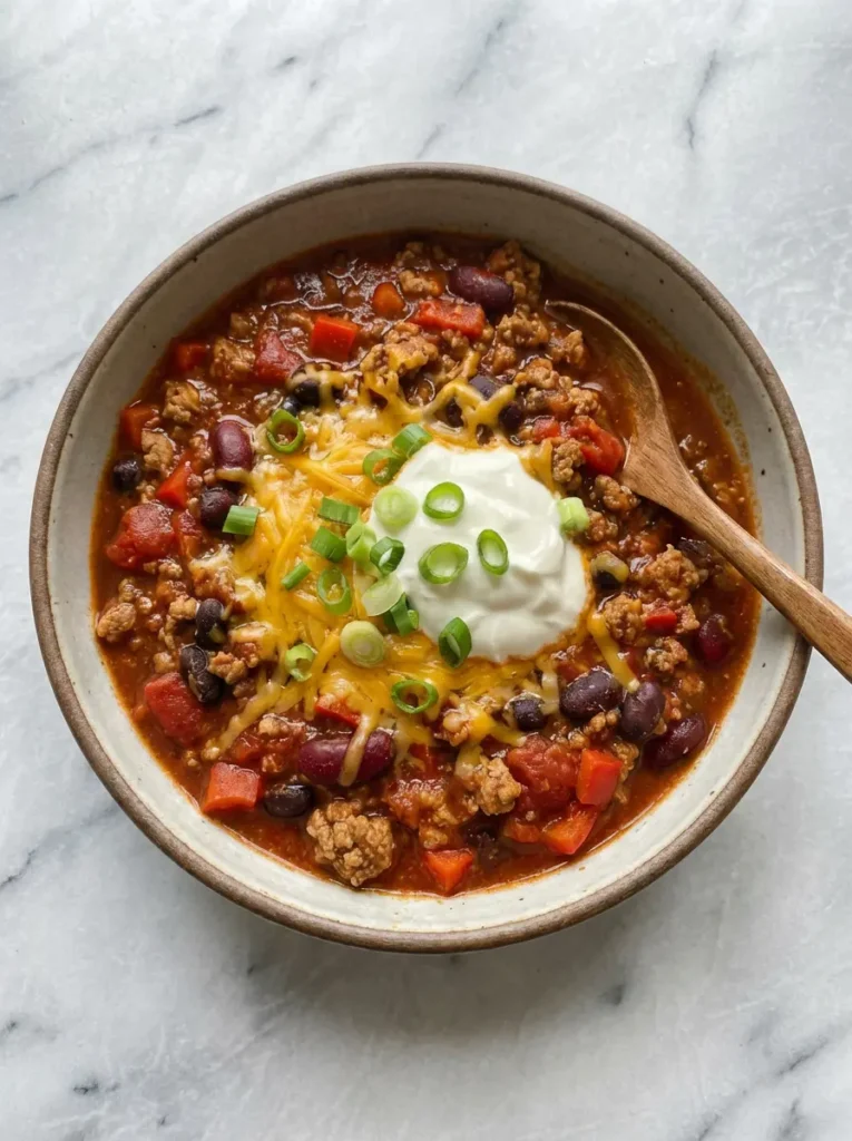 Ground Turkey Chili Recipe