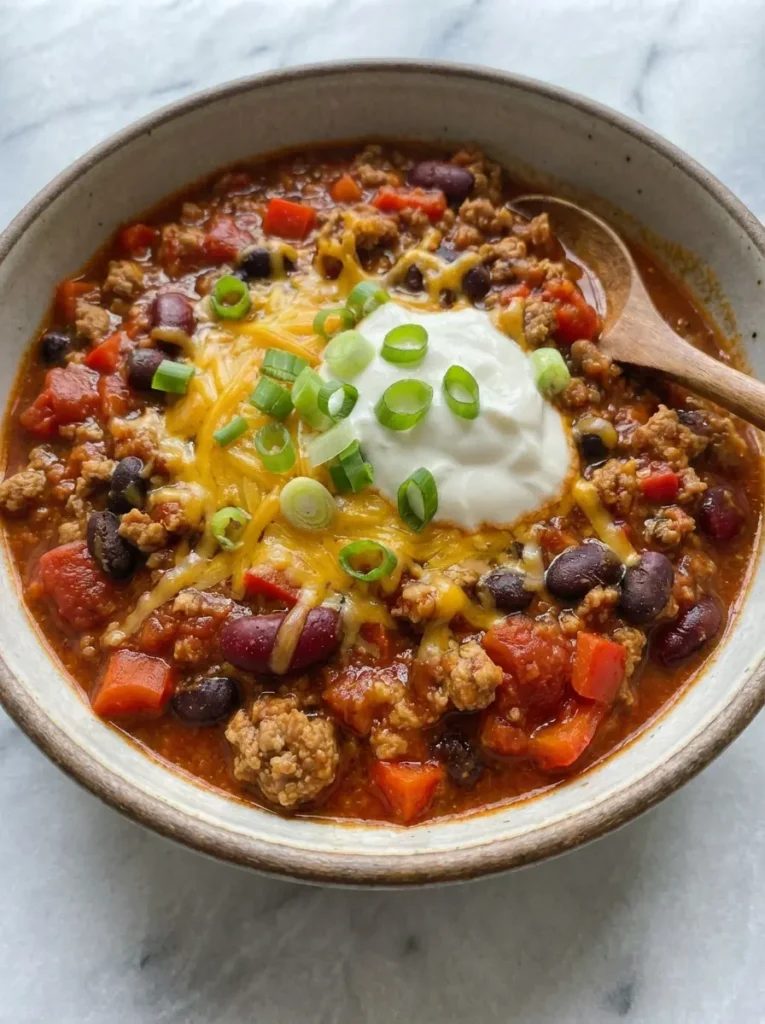 Ground Turkey Chili Recipe