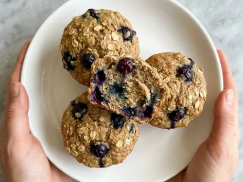 Healthy Blueberry Muffins