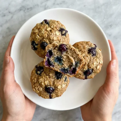 Healthy Blueberry Muffins