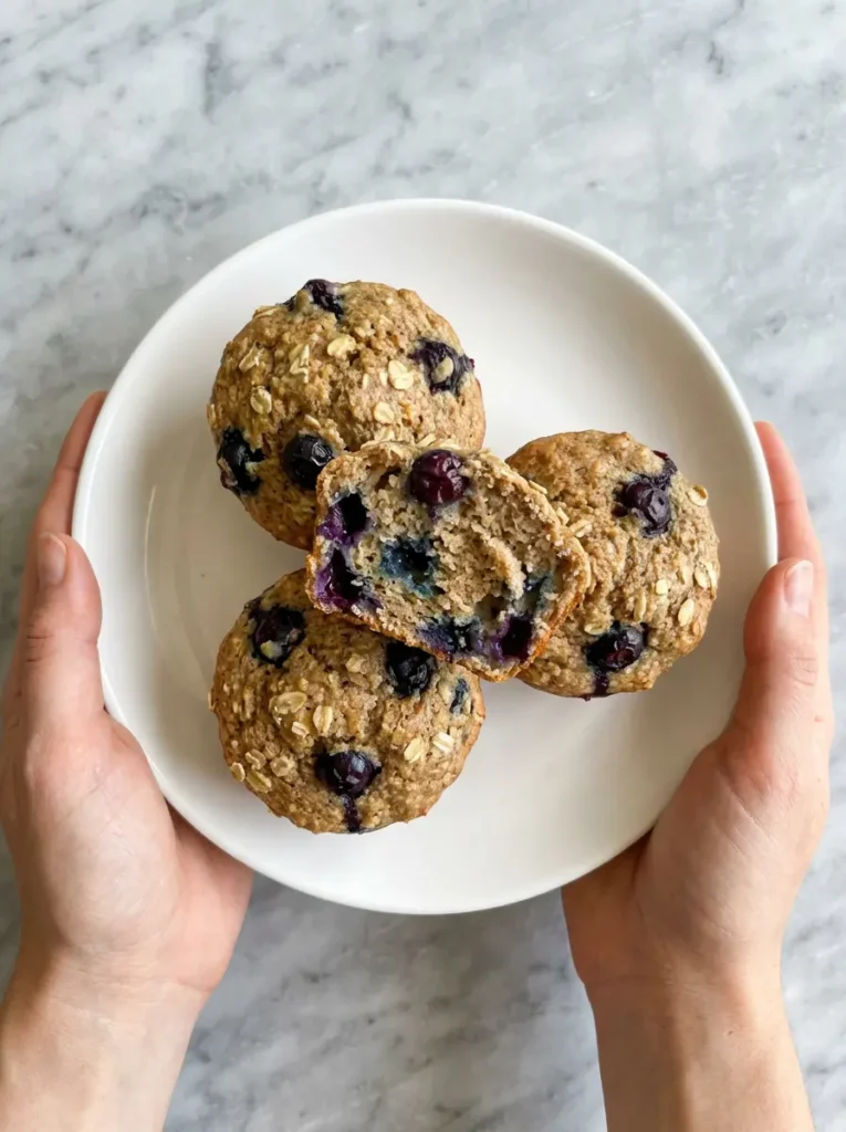 Healthy Blueberry Muffins