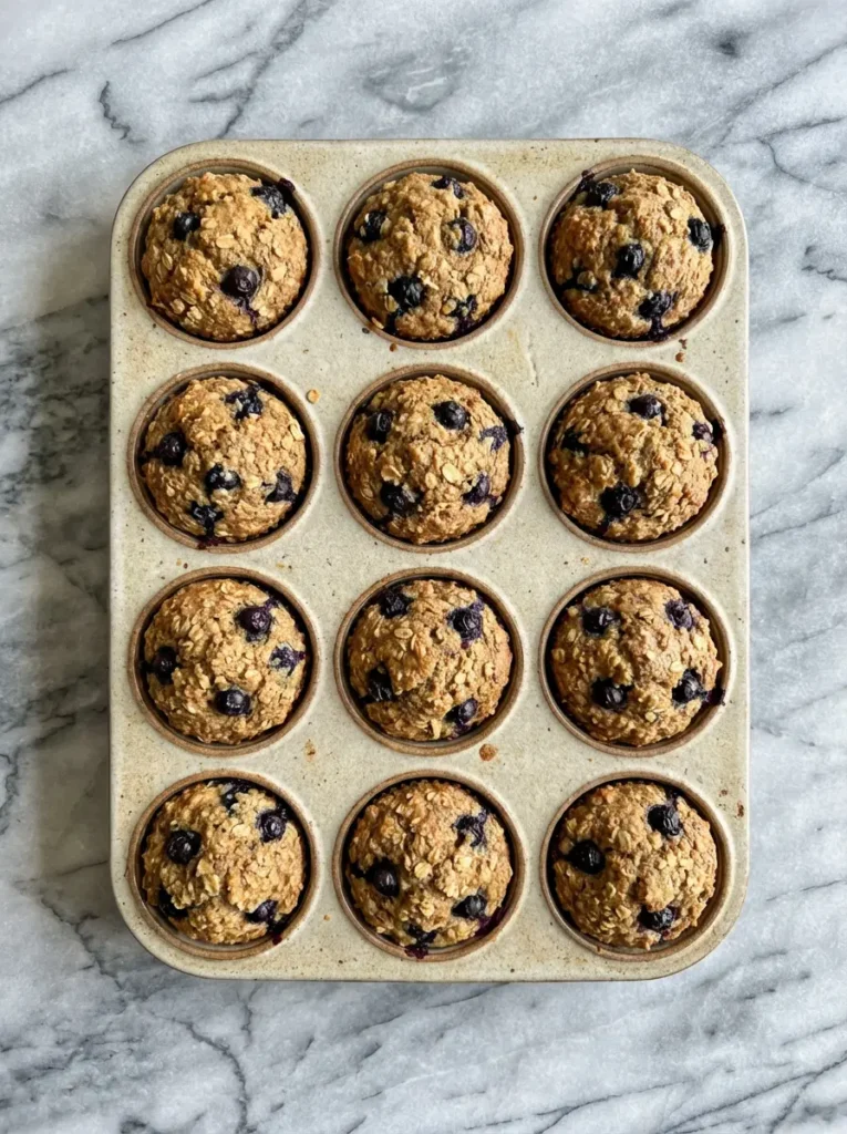 Healthy Blueberry Muffins