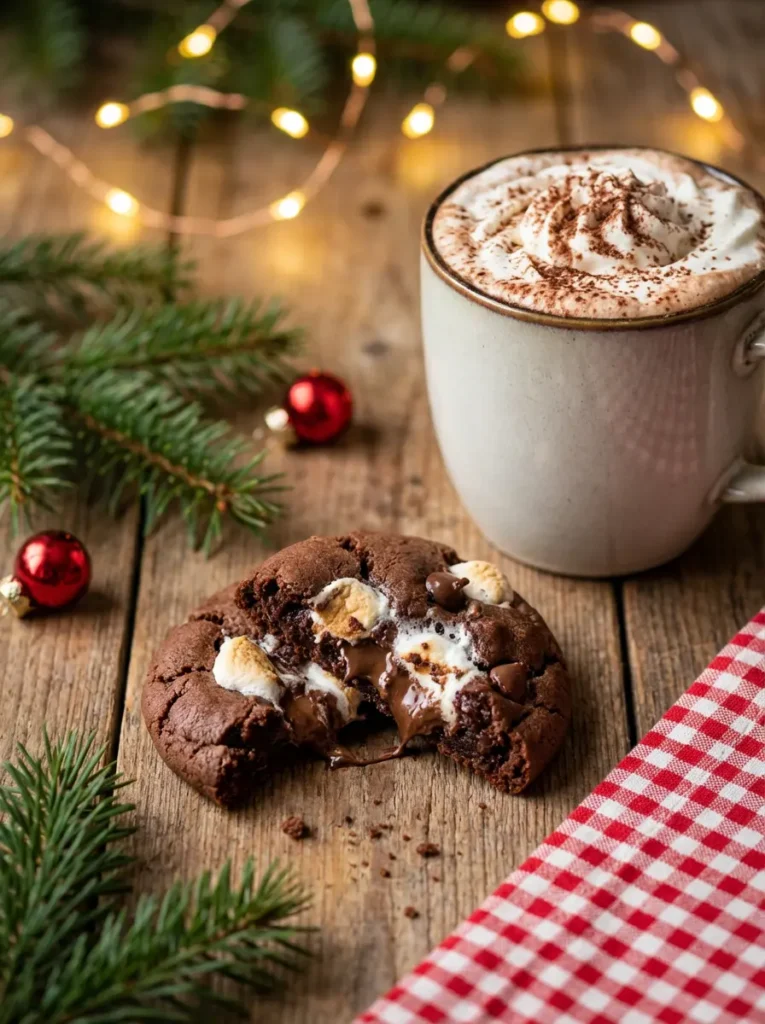 Hot Chocolate Cookies