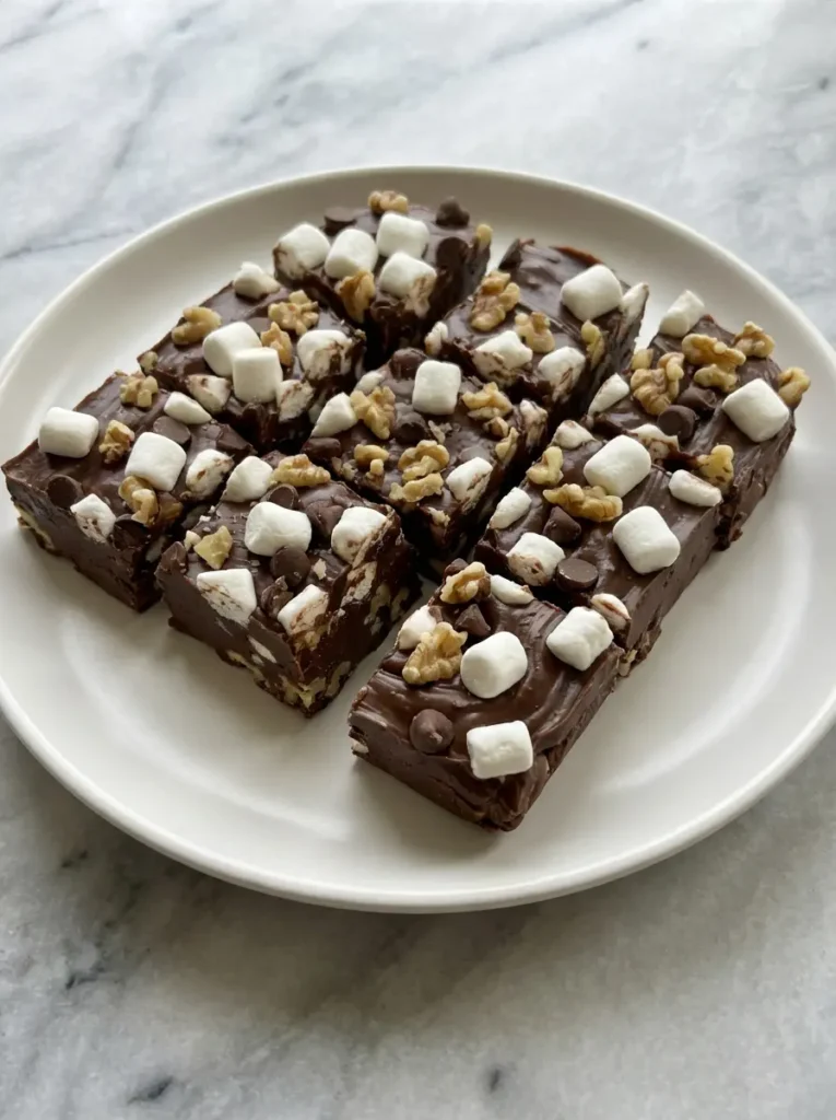 Rocky Road Fudge Recipe