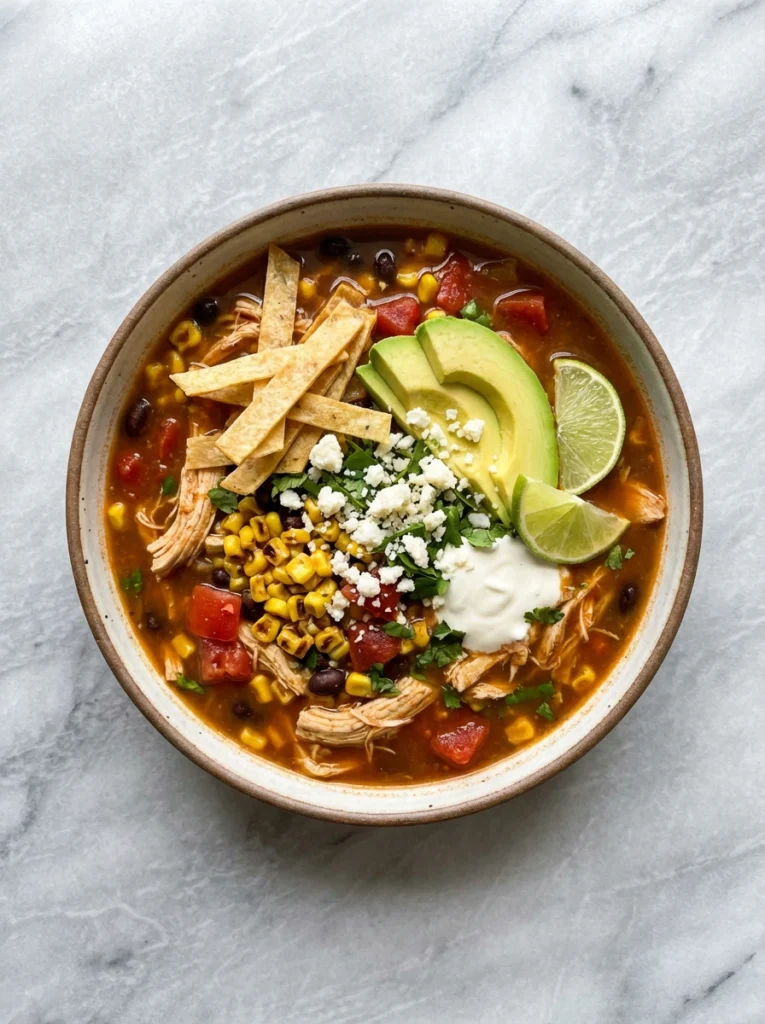 The Ultimate Easy Chicken Tortilla Soup Recipe