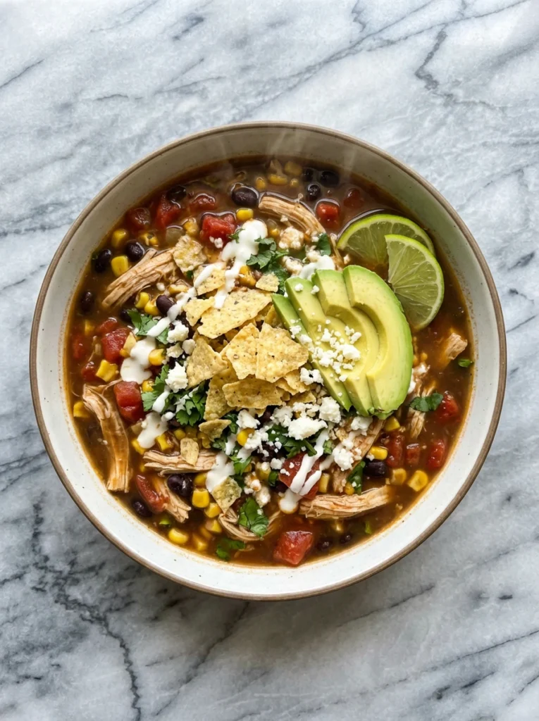 The Ultimate Easy Chicken Tortilla Soup Recipe