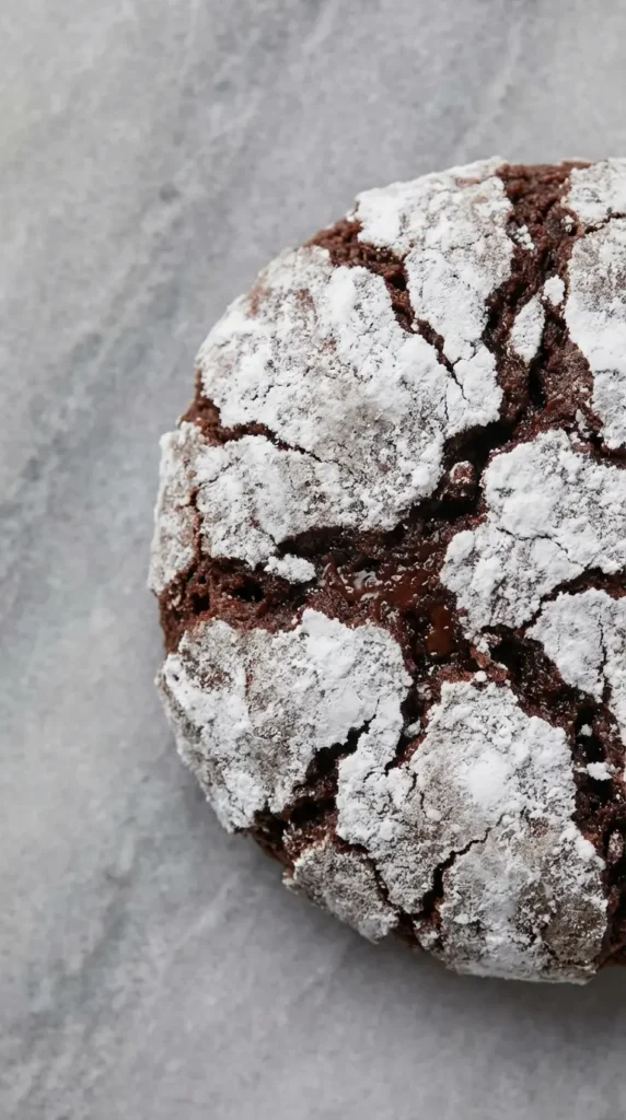Chocolate Crinkle Cookies Recipe 2 chocolate crinkle cookies