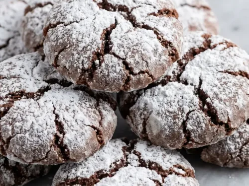 chocolate crinkle cookies