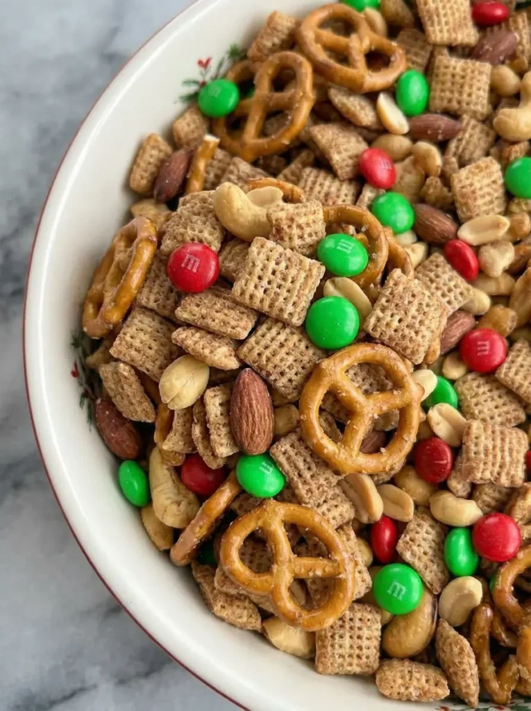 christmas chex mix