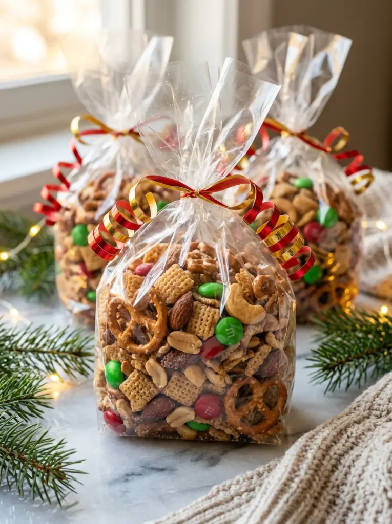 christmas chex mix