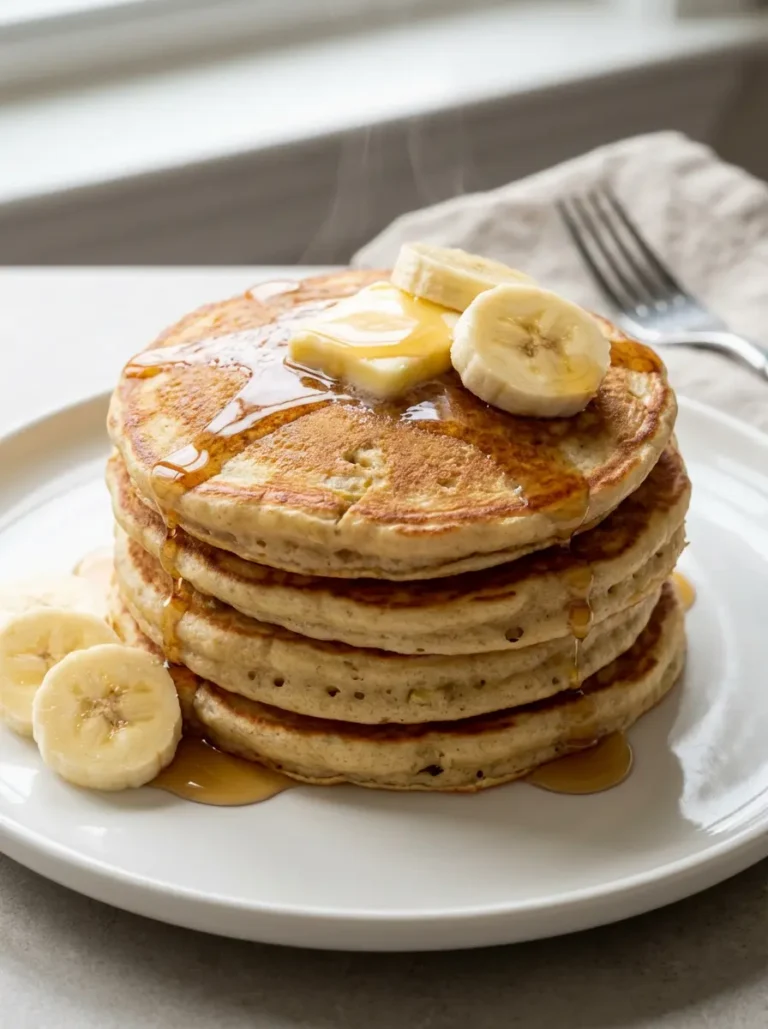 Fluffy Banana Pancakes Recipe 1 homemade banana pancakes