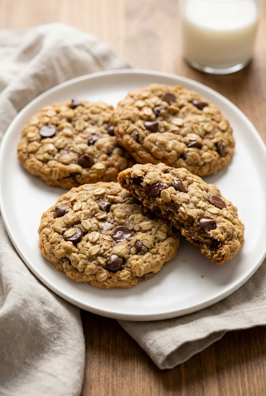 The Ultimate Soft and Chewy Oatmeal Chocolate Chip Cookie Recipe