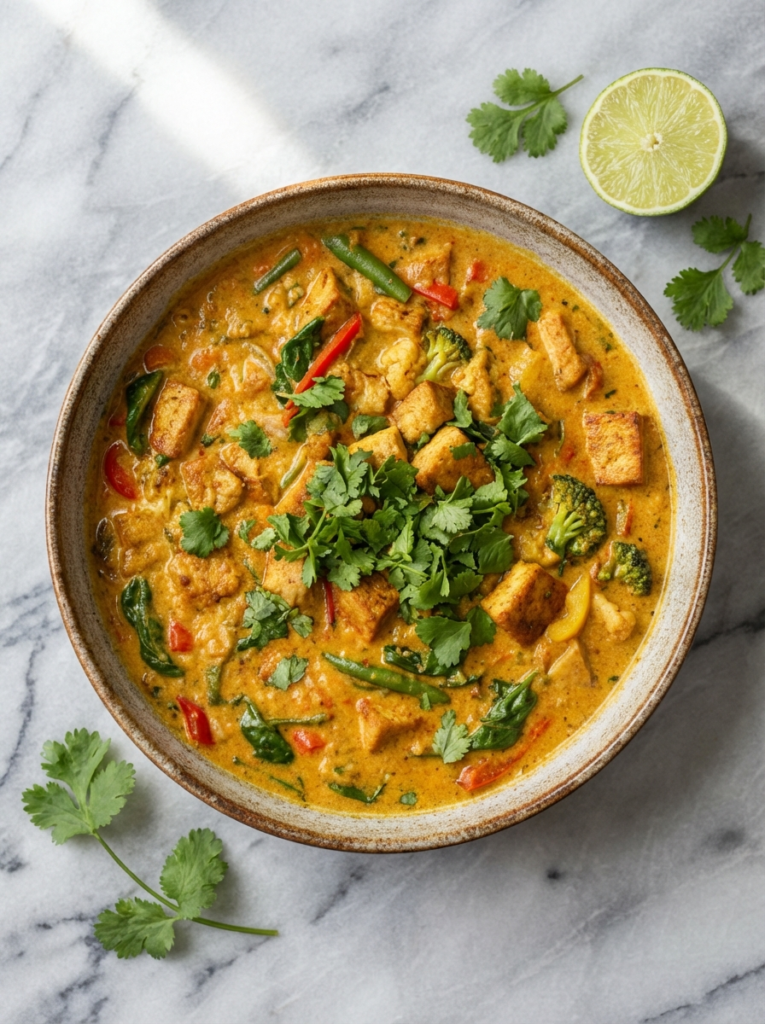 Easy Tofu Curry Recipe