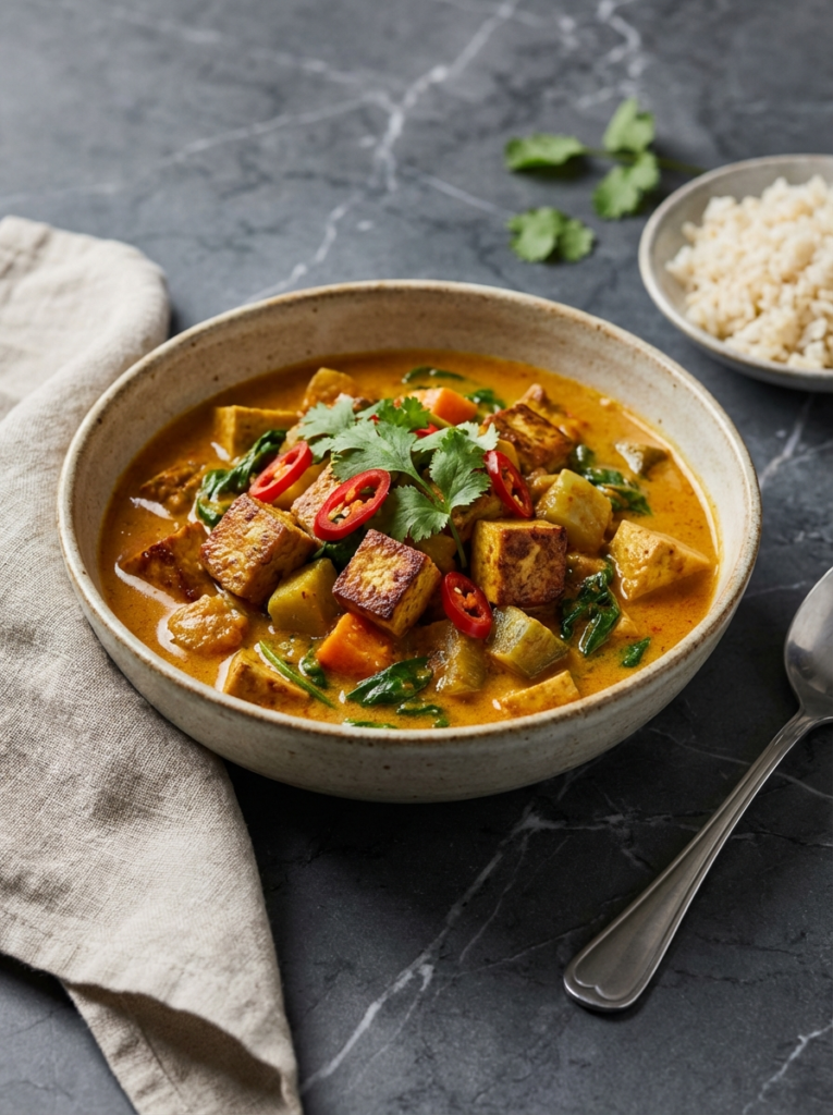 Easy Tofu Curry Recipe