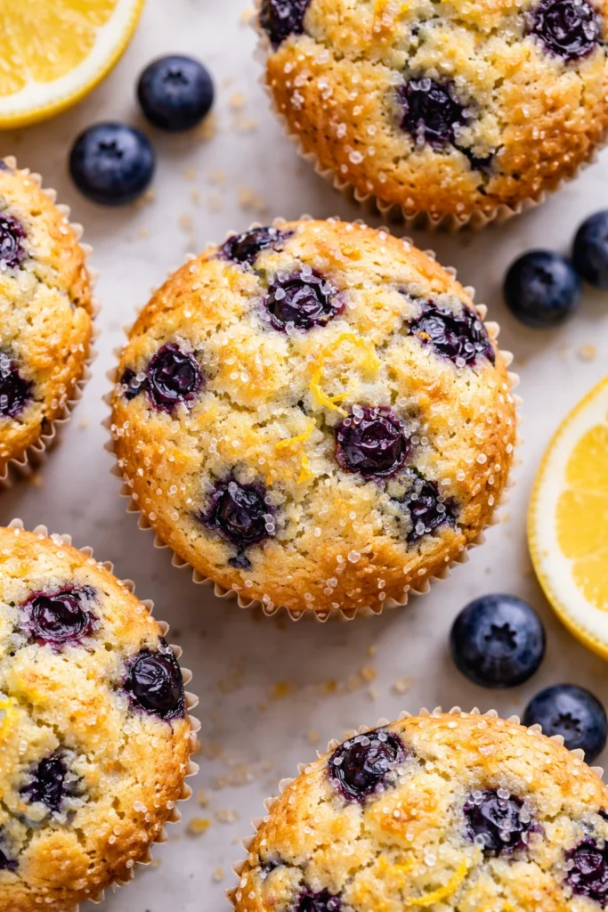 Lemon Blueberry Muffins
