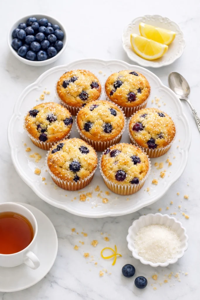 Lemon Blueberry Muffins