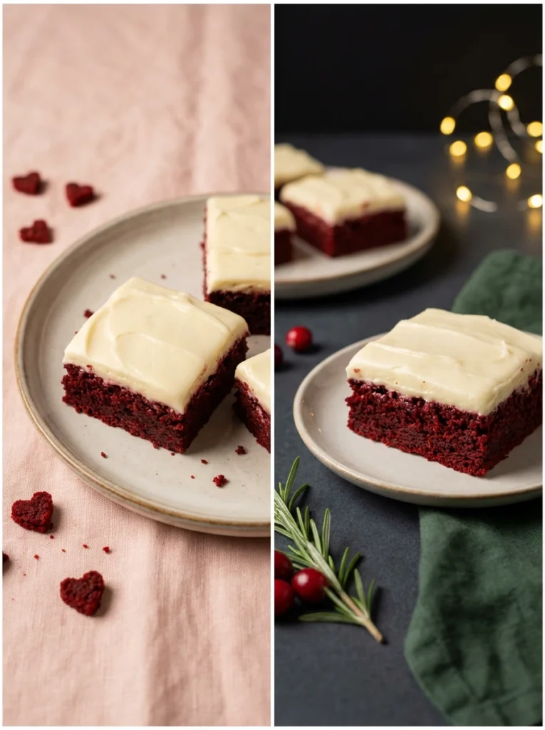 Red Velvet Brownies