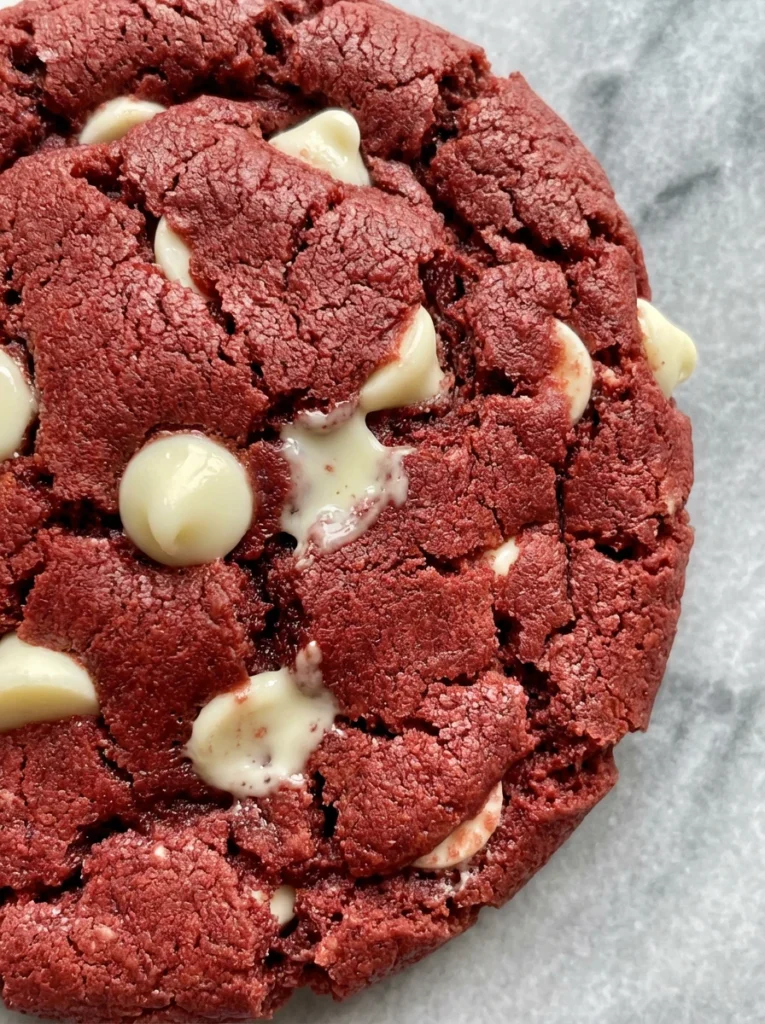 Red Velvet Cake Mix Cookies