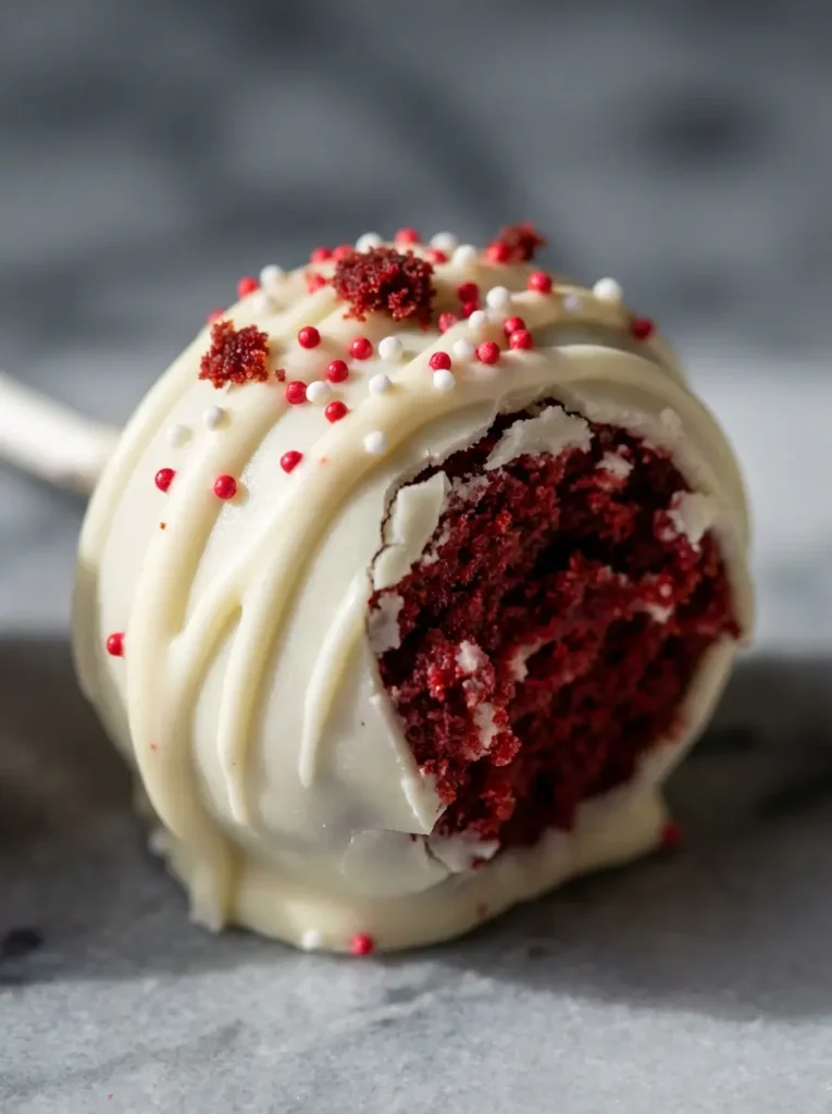 Red Velvet Cake Pops 