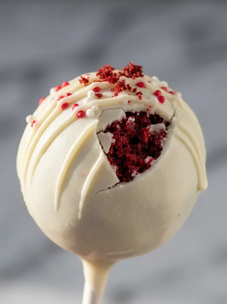 Red Velvet Cake Pops 