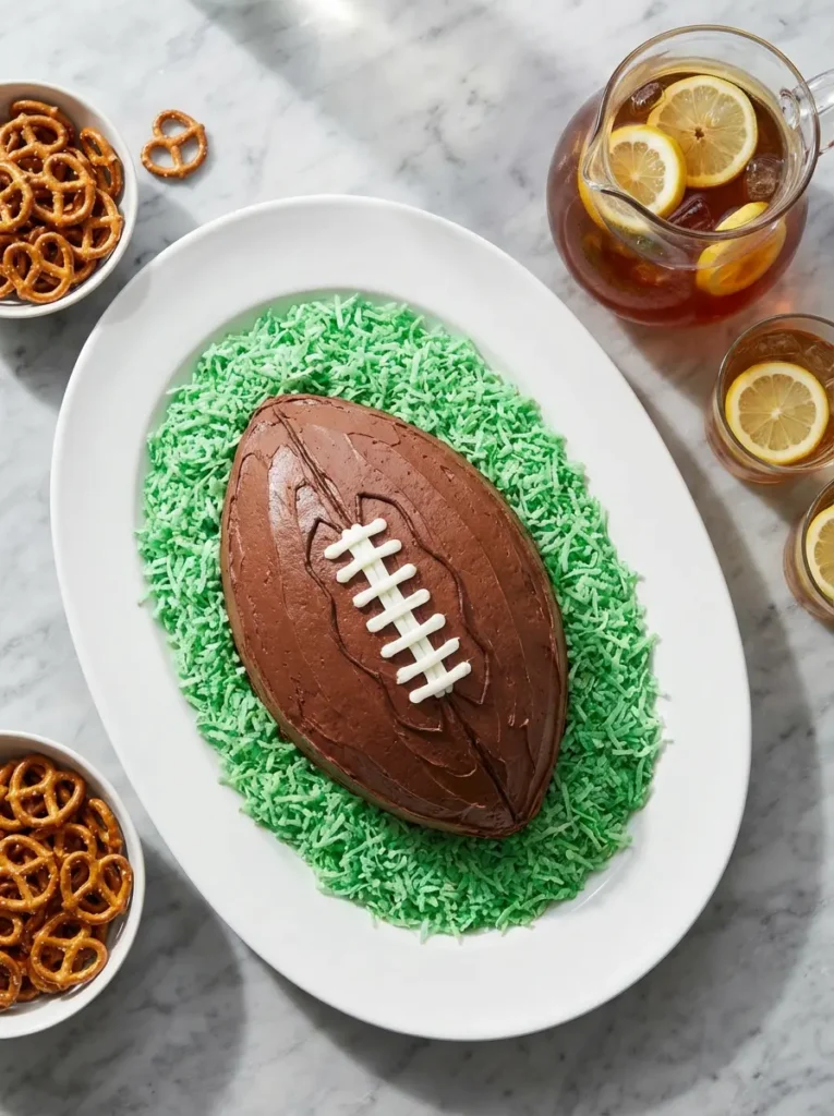 Simple Football Cake