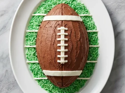 Simple Football Cake