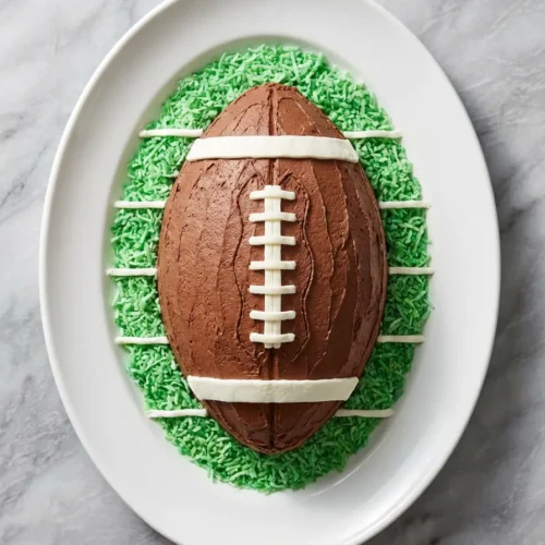 Simple Football Cake: The Ultimate Game Day Dessert 6 Simple Football Cake