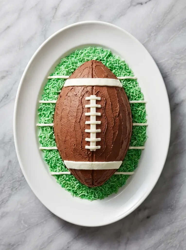 Simple Football Cake