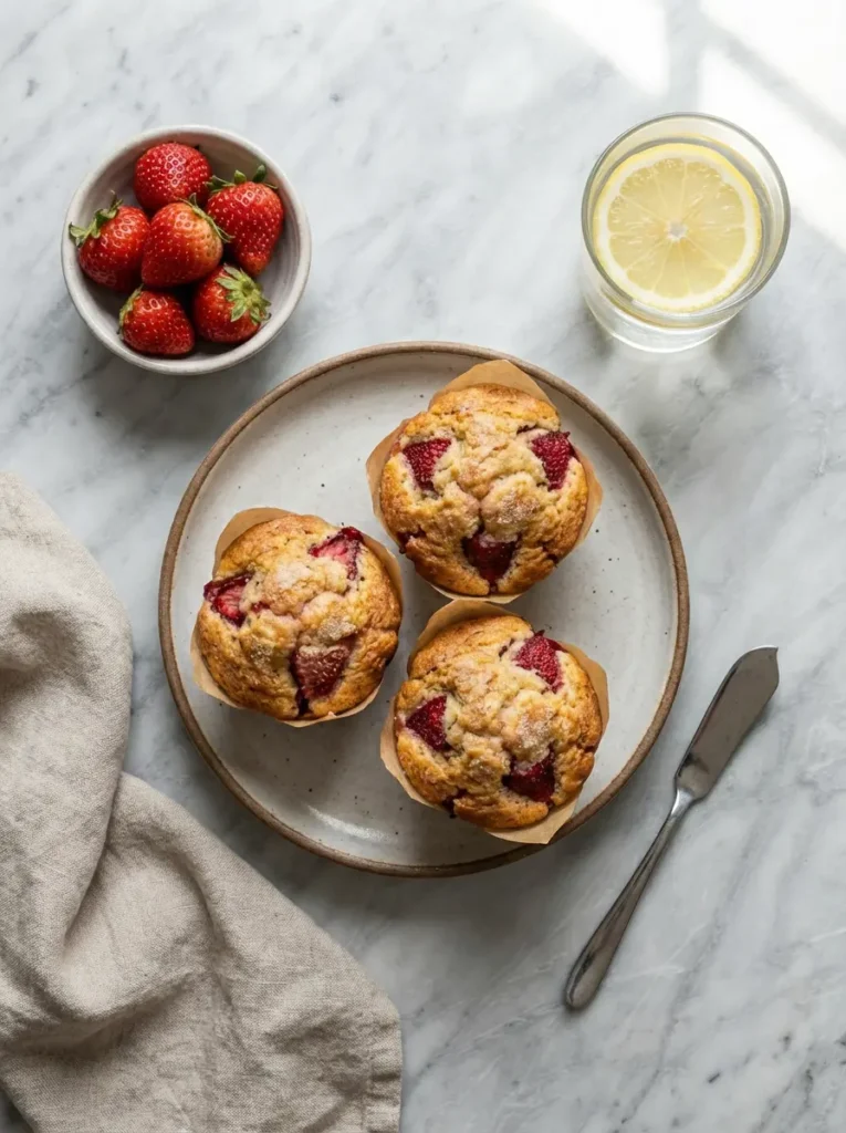 Strawberry Muffins
