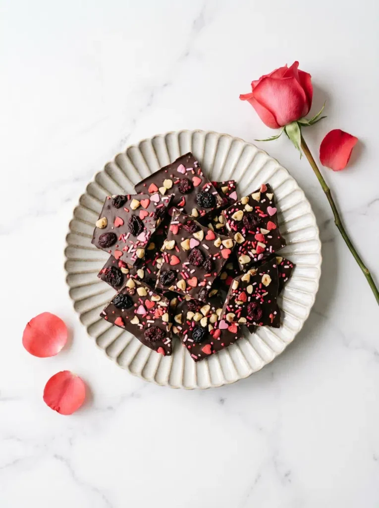 Valentine’s Chocolate Bark