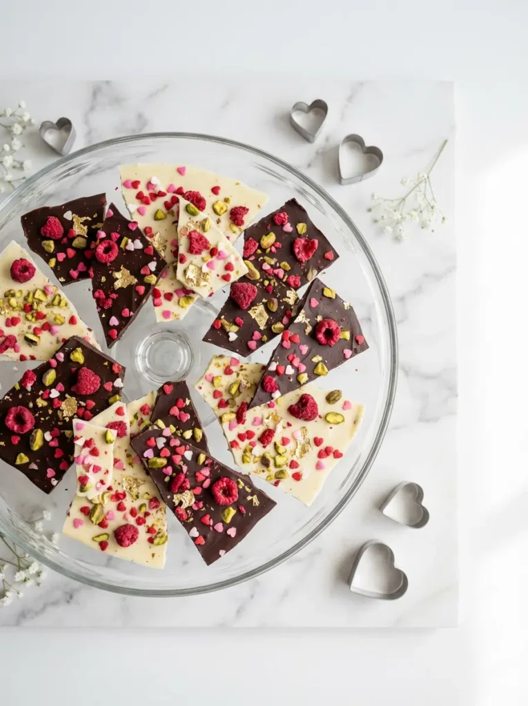 Valentine’s Chocolate Bark