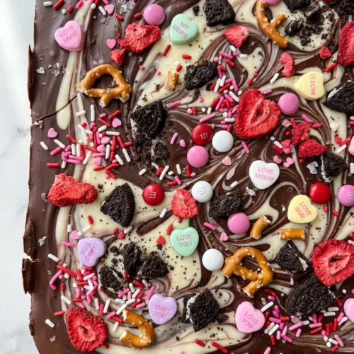 Valentine’s Chocolate Bark