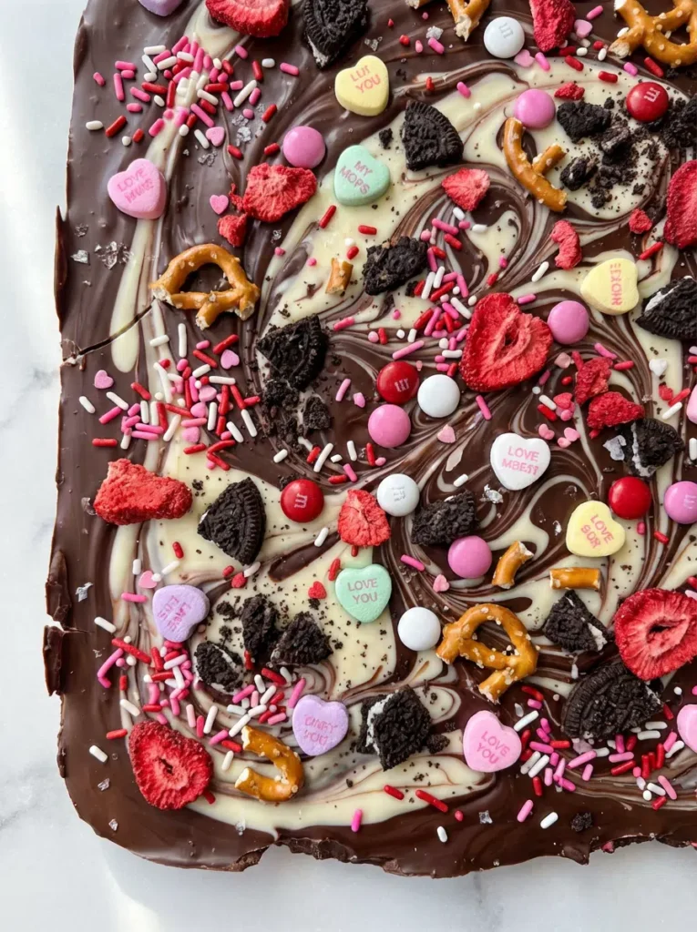 Valentine’s Chocolate Bark