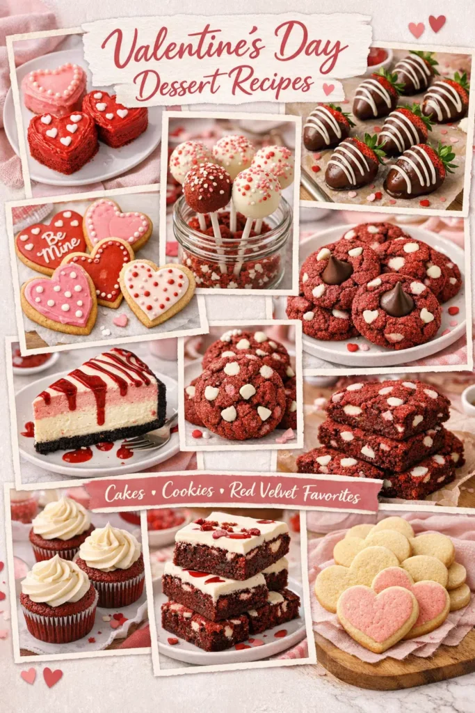 Valentine’s Day Dessert Recipes