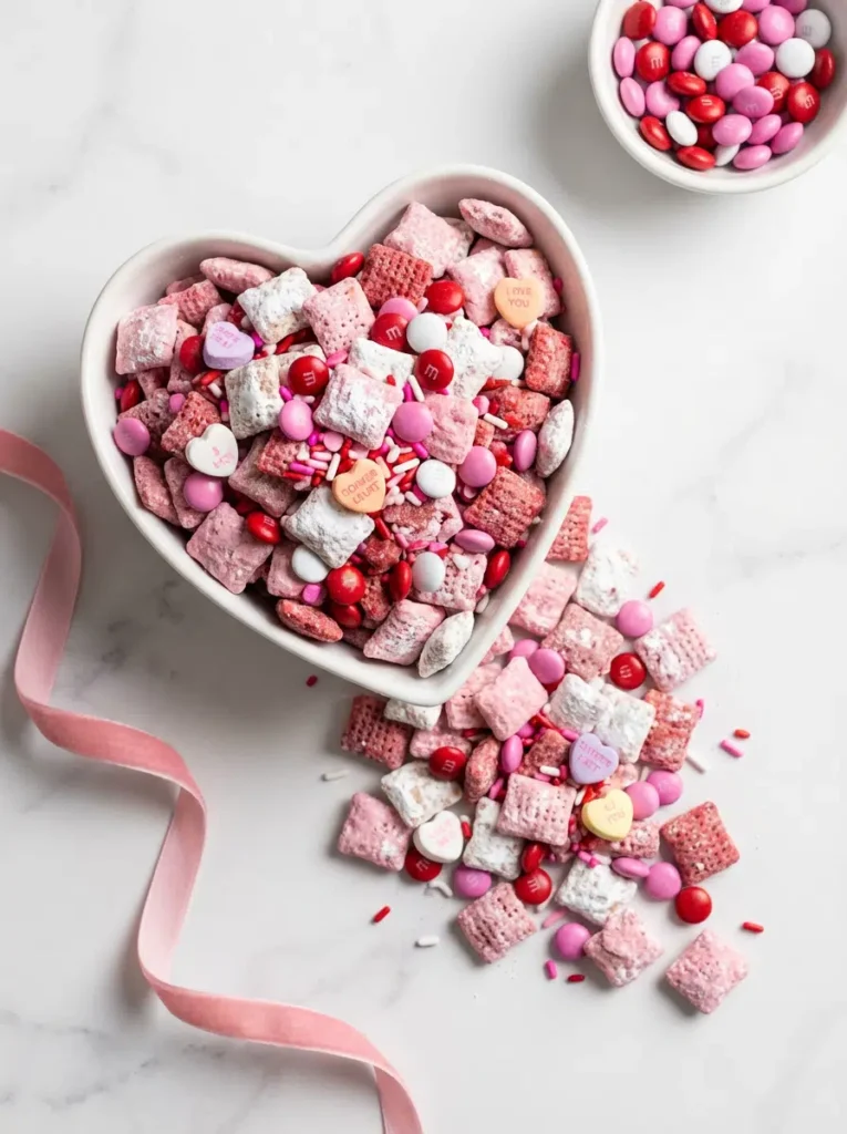 Valentine’s Day Muddy Buddies
