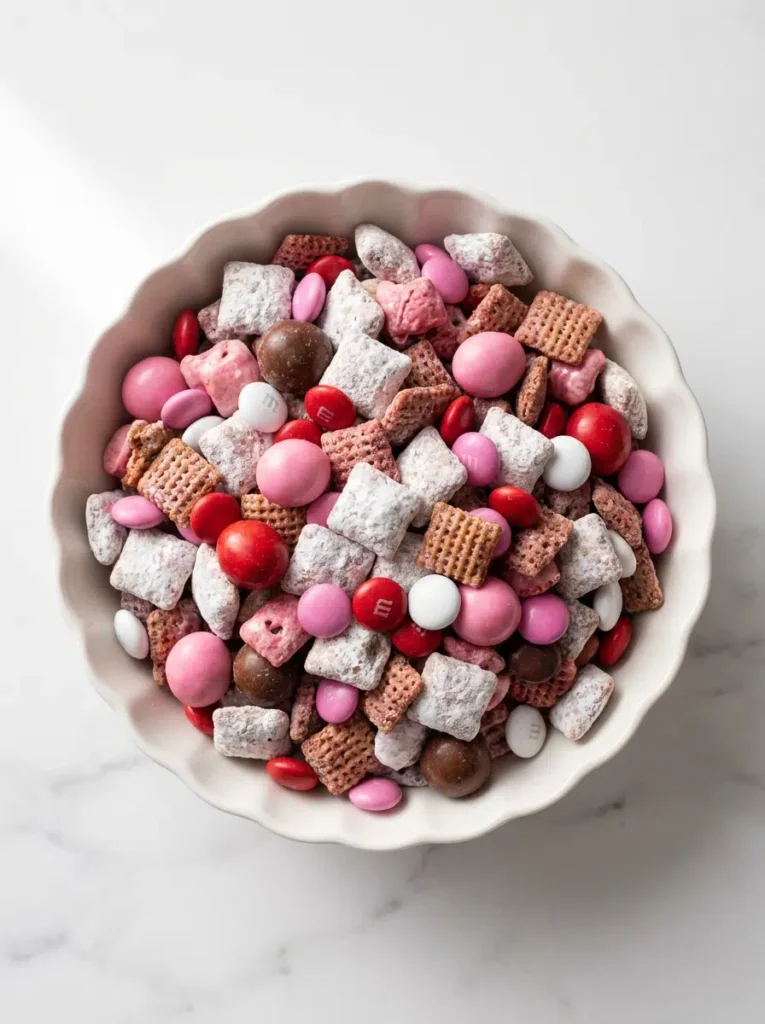 Valentine’s Day Muddy Buddies