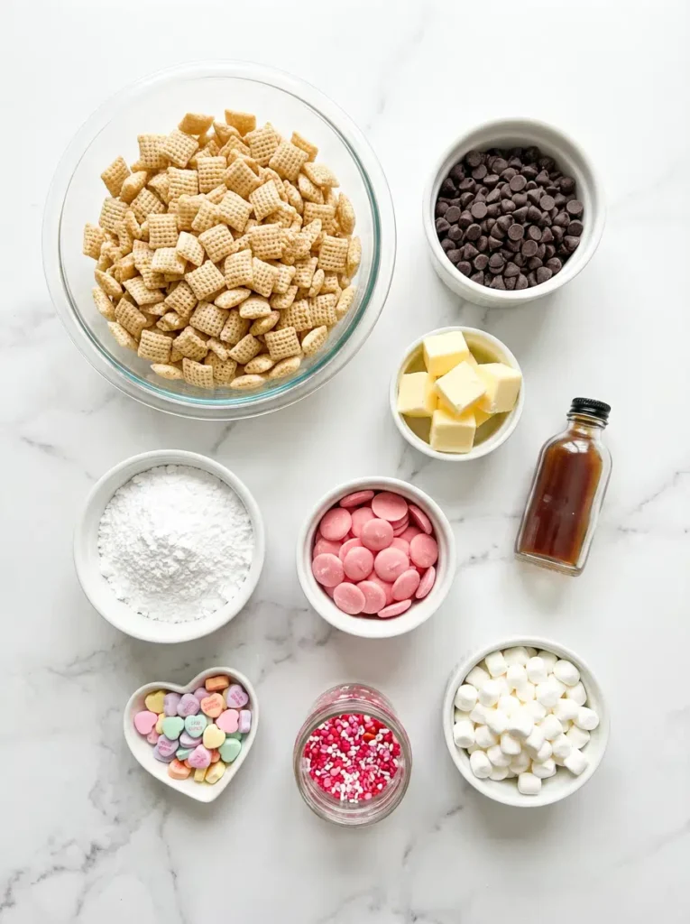 Valentine’s Day Muddy Buddies