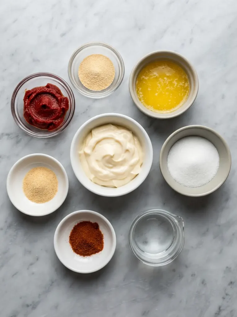 Yum Yum Sauce Ingredients 